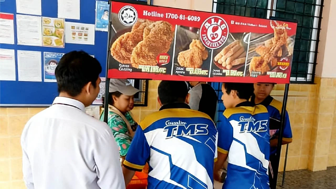 Alis Fried Chicken Ayam Keping is an ideal choice for canteens, cafeterias, catering, cafe, restaurants, night markets, food vendors, and more