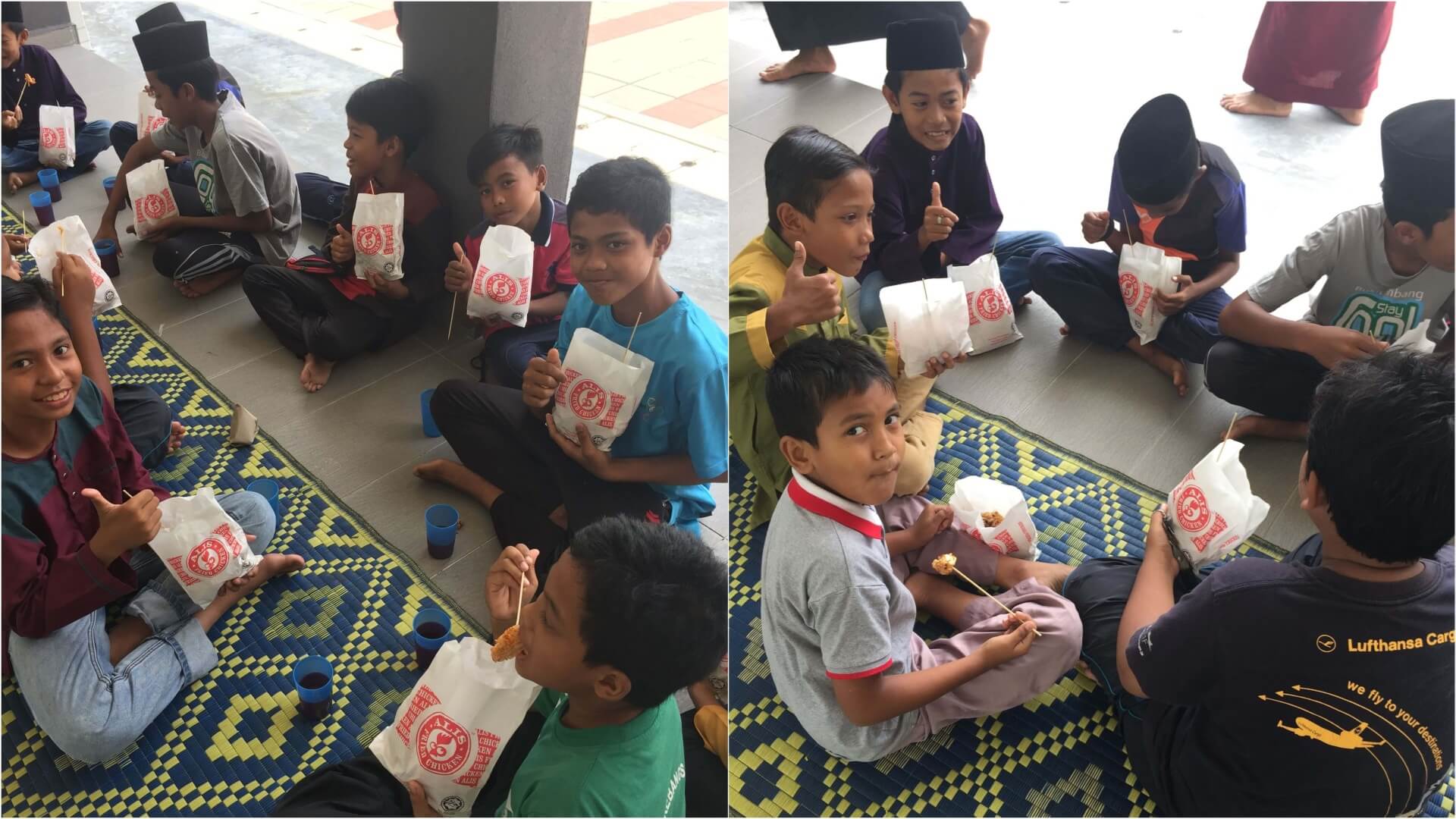 Program HOPE oleh ALIS Fried Chicken ialah inisiatif bantuan makanan yang bertujuan menyokong komuniti yang kurang berkemampuan. Melalui kerjasama dengan NGO dan kumpulan tempatan, kami menyalurkan bantuan keperluan asas kepada mereka yang memerlukan.